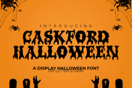 Caskford Halloween Font