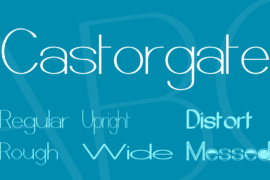 Castorgate Font Family