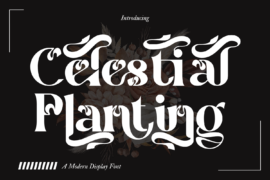 Celestial Planting Demo Font