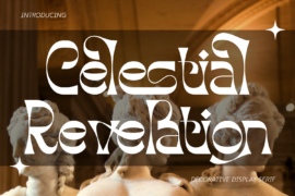 Celestial Revelation Demo Font