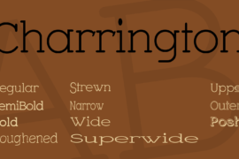 Charrington Font Family