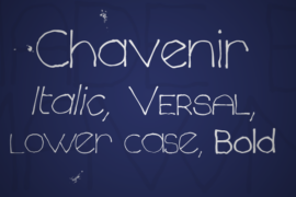 Chavenir Font Family