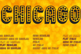 Chicago Font Family