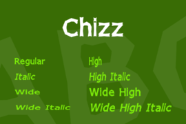 Chizz Font Family