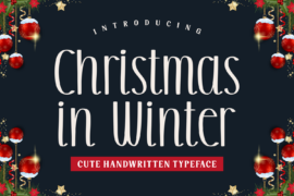 Christmas in Winter Font Family