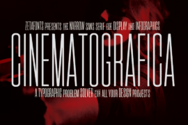 Cinematografica Font Family