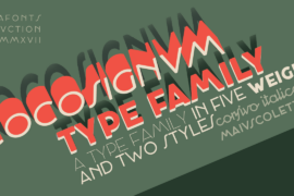 Cocosignum Font Family