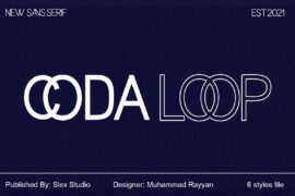 CODA LOOP Font Family