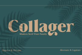 Collager Font Family