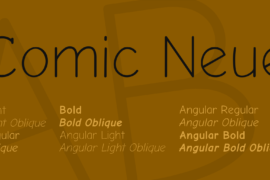 Comic Neue Font Family