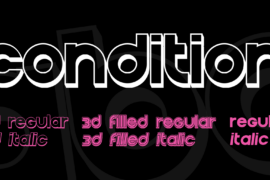 Condition Font Family