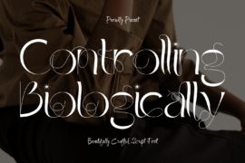 Controlling Biologically Demo Font