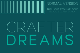 Crafter Dreams Font Family