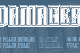 Damages Font Family