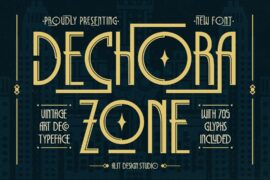 Dechora Zone Font