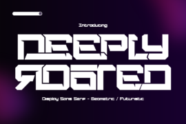 DEEPLY ROOTED DEMO Font