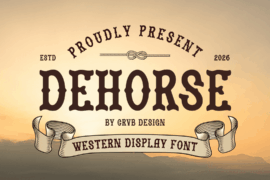 Dehorse Font Family