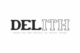 Delith Demo Font Family