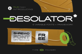 Desolator Font Family