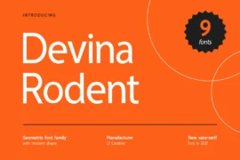 Devina Rodent Font Family