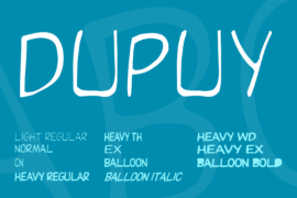 Dupuy Font Family