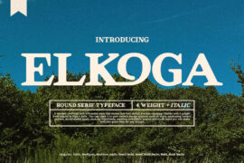 Elkoga Font Family