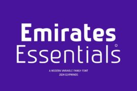 Emirates Essentials Font Family