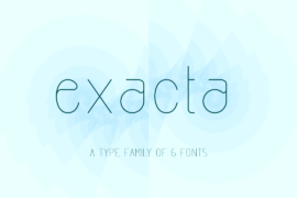 Exacta Font Family