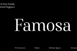 Famosa Font Family