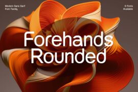 Forehands Rounded Font Family