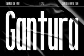 Gantura Font Family