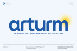 GC arturm Demo Font Family