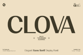 GC Clova Demo Font Family