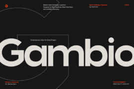 GC Gambio Demo Font