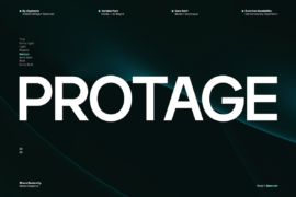 GC PROTAGE DEMO Font Family