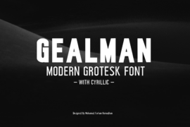 Gealman Font Family