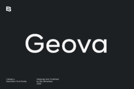GeovaTrial Font Family