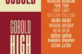 Gobold Font Family