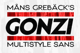 Gonzi Condensed PERSONAL USE Font Family