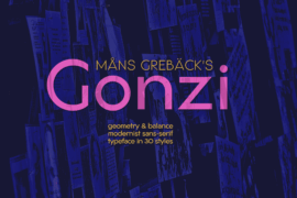 Gonzi PERSONAL USE Font Family