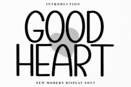 Good Heart Font