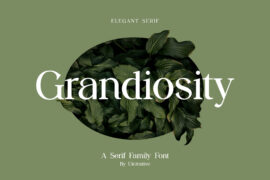 Grandiosity Font Family