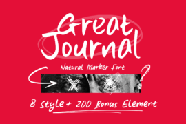 Great Journal Font Family
