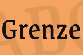 Grenze Font Family