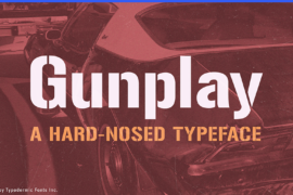 Gunplay Font Family