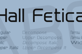 Hall Fetica Font Family