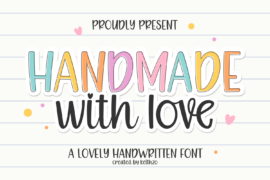 Handmade With Love Font