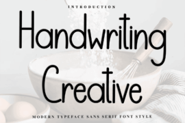 Handwriting Creative Font