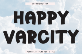 Happy Varcity Font