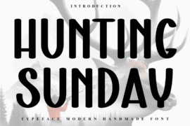 Hunting Sunday Font
